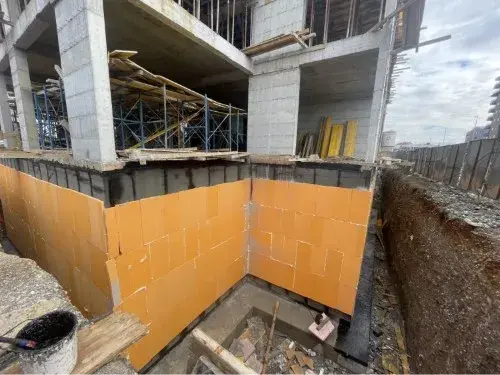 Bitumenska traka na temeljima sa stirodur zaštitom - Hidromaks hidroizolacija Bitumenska traka na temeljima sa stirodur zaštitom - Hidromaks hidroizolacija